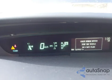 2013 Toyota Prius Two from USA, damaged, VIN JTDKN3DU2D1681917